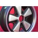 4 pcs. wheels Porsche Fuchs 4.5x15 ET42 6x15 ET36 5x130 anodized look 356 C SC 911 -1969 912