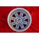 Nissan Minilite 5.5x13 ET25 4x114.3 silver/diamond cut 120 140 160 180 cerchi wheels jantes llantas felgen