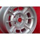Fiat Cromodora CD68 7x15 ET0 4x98 silver 124 Coupe, Spider, 125, 131, 132 cerchio wheel jante llanta felge