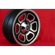 Alfa Romeo Momo Vega 6x14 ET23 4x108 matt black/diamond cut 105 Berlina, Giulia, Coupe, Spider, GTC cerchi wheels jantes llantas
