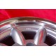 Fiat Minilite 6x13 ET13 4x98 silver/diamond cut 124 Berlina, Coupe, Spider, 125, 127, 131, 132, X1 9, 850 cerchi wheels llantas 