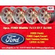 Ford Minilite 7x13 ET-7 4x108 silver/diamond cut Escort Mk1-2, Capri, Cortina cerchi wheels llantas jantes felgen