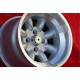 BMW Minilite 9x13 ET-12 4x100 silver/diamond cut 1502-2002 tii, 3 E21 only back axle cerchi jantes wheels llantas felgen