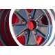 wheel Porsche  Fuchs 8x15 ET10.6 5x130 matt black/diamond cut 911 -1989, 944 -1986 back axle