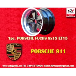 jante Porsche  Fuchs 8x17 ET10.6 5x130 anodized look 911 SC, Carrera -1989, turbo -1987 arriere