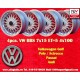 Volkswagen BBS 7x15 ET24 4x100 silver 3 E21, E30 cerchi wheels jantes llantas felgen
