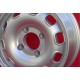 Lancia Tecnomagnesio 5.5x15 ET23 4x130 silver Flavia cerchi wheels jantes llantas felgen