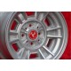 Fiat Cromodora CD66 7x13 ET10 8x13 ET-3 4x98 silver 124 Spider, Coupe, X1 9 cerchi wheels llantas jantes felgen