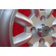 MG Minilite 5.5x15 ET15 4x114.3 silver/diamond cut MBG, TR2-TR6 cerchio jante llanta felge wheel