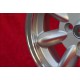 Saab Minilite 5.5x15 ET15 4x114.3 silver/diamond cut MBG, TR2-TR6 cerchio llanta wheel jante Felge