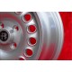 Alfa Romeo Campagnolo 7x15 ET29 4x108 silver 105 Coupe, Spider, GTA, GTC, Montreal cerchio wheel jante llanta felge