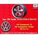 1 pc. wheel Volkswagen Fuchs 7x16 ET23.3 5x112 RSR style T2b, T3