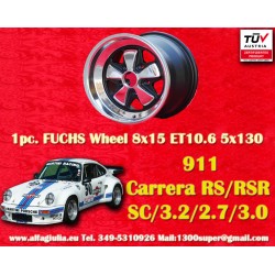 Porsche  Fuchs 8x15 ET10.6 5x130 RSR style 911 -1989, 944 -1986 back axle cerchio wheel jante llanta felge