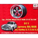1 pc. wheel Porsche  Fuchs 9x15 ET15 5x130 RSR style 911 SC, Carrera -1987 back axle