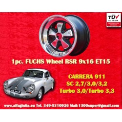 Porsche  Fuchs 9x16 ET15 5x130 RSR style 911 SC, Carrera -1989, turbo -1989 cerchio wheel jante llanta felge